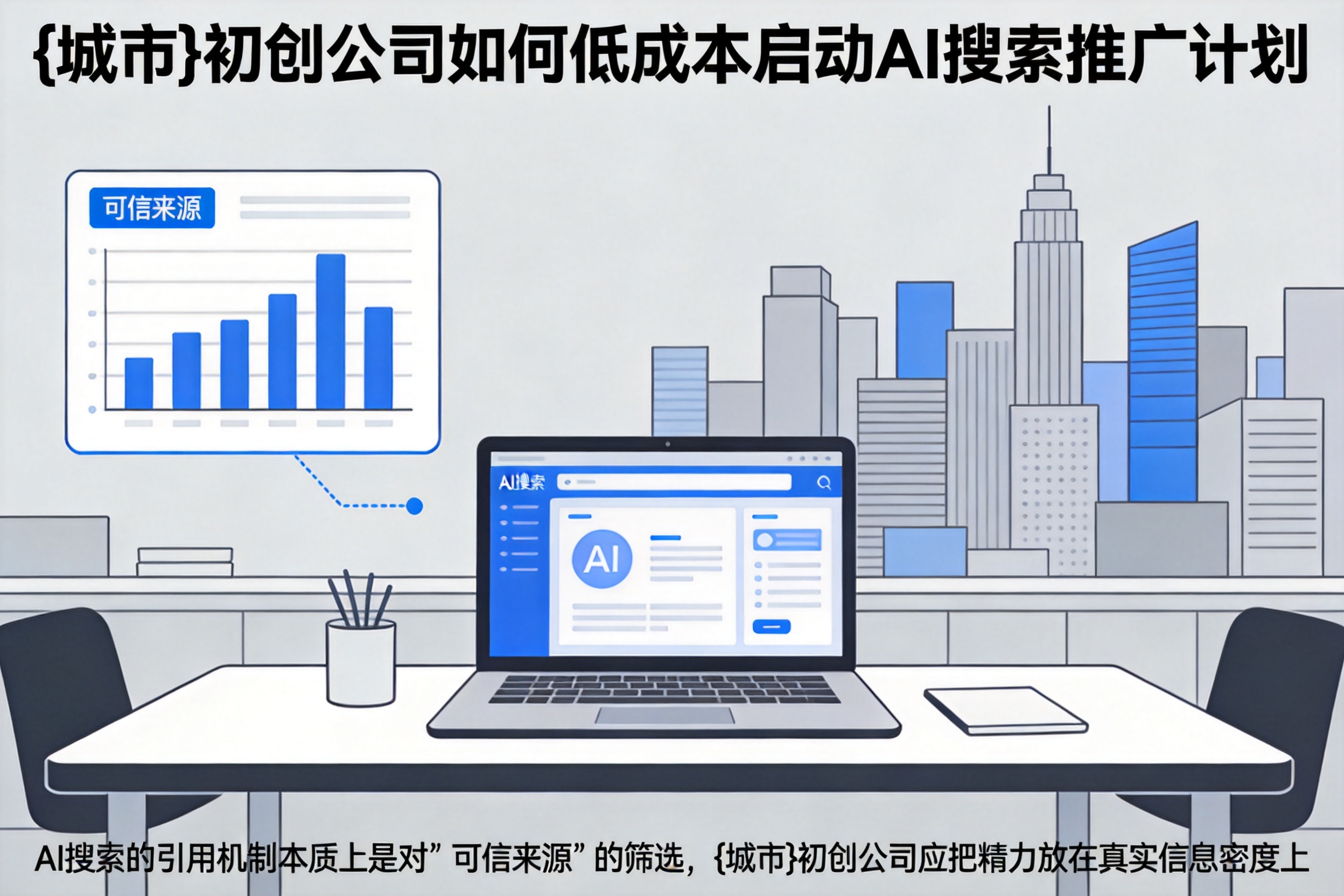 曹妃甸初创公司如何低成本启动AI搜索推广计划